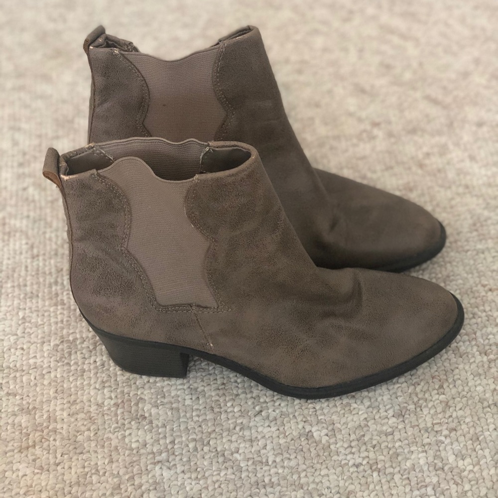 Forever 21 booties with heel size 8
